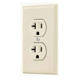 Tomacorriene doble crema 20amp linea esandar voleck